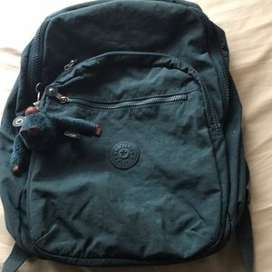 Kipling designer blue backpack